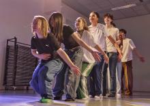 Leerlingen tijdens een workshop